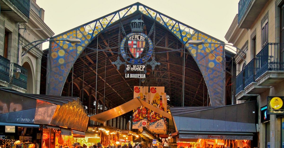 Рынок Бокерия в Барселоне