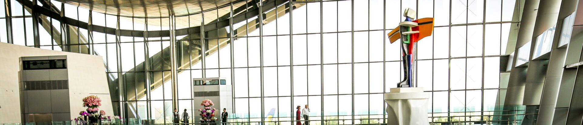 Инсталляция Летающий человек