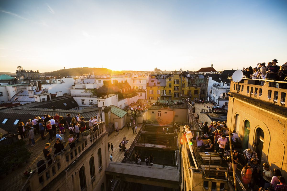 Крыша дворца «Луцерна»