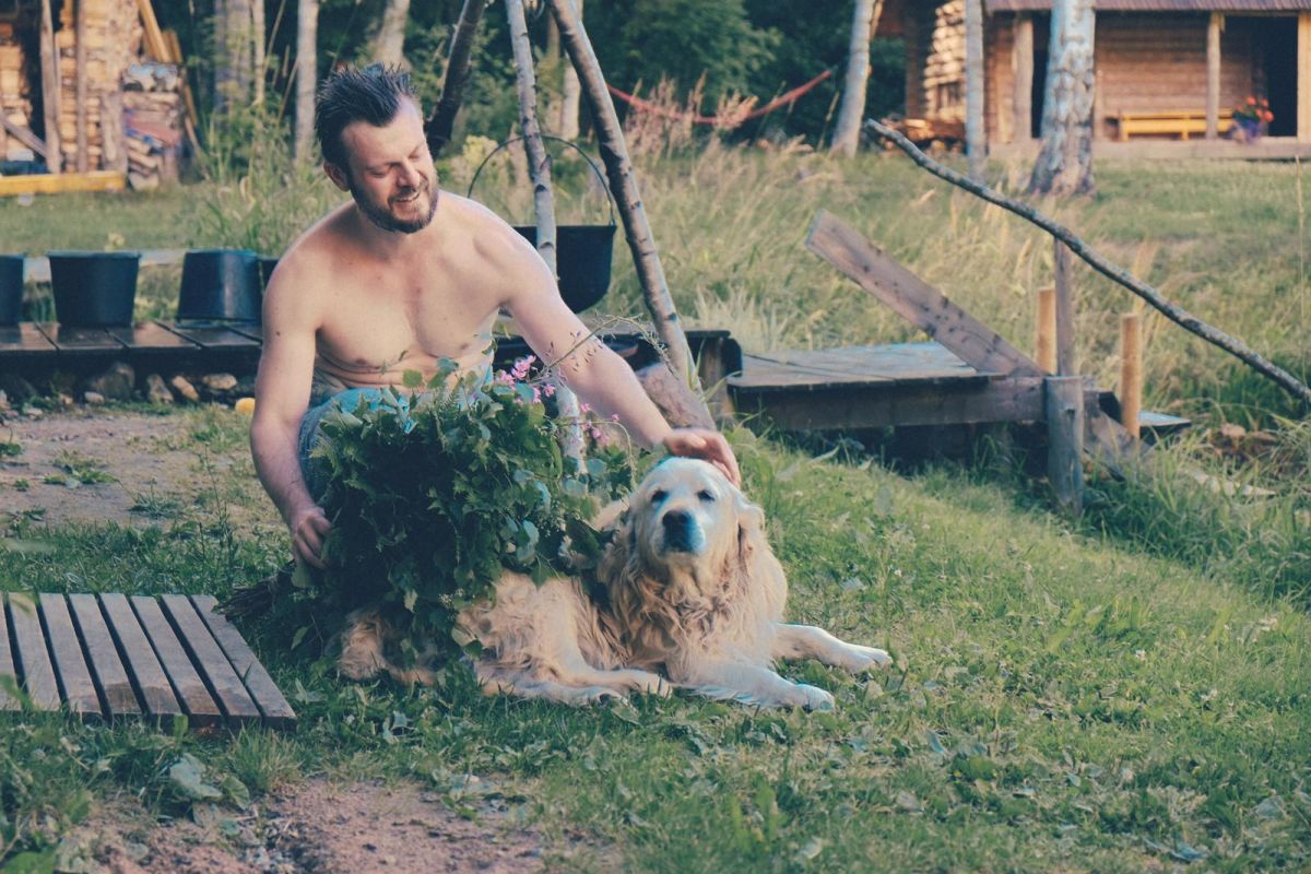 Вырумааская курная баня в Мооска