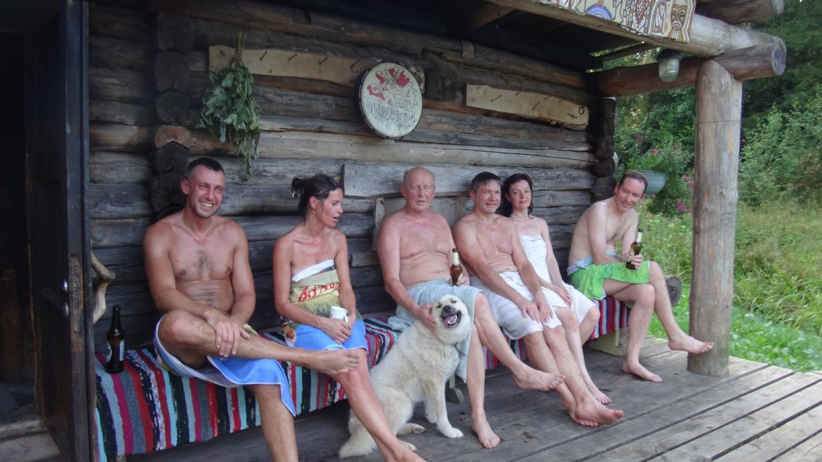 Вырумааская курная баня в Мооска