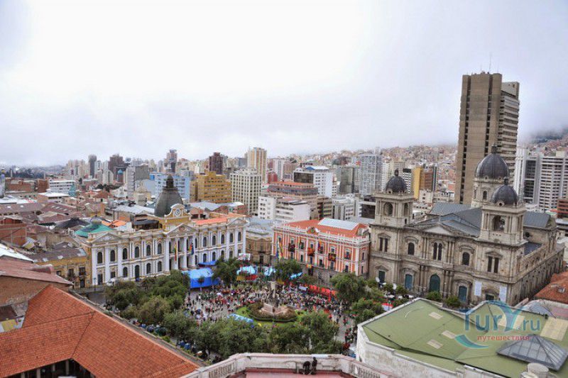 Площадь Мурильо в Ла-Пасе