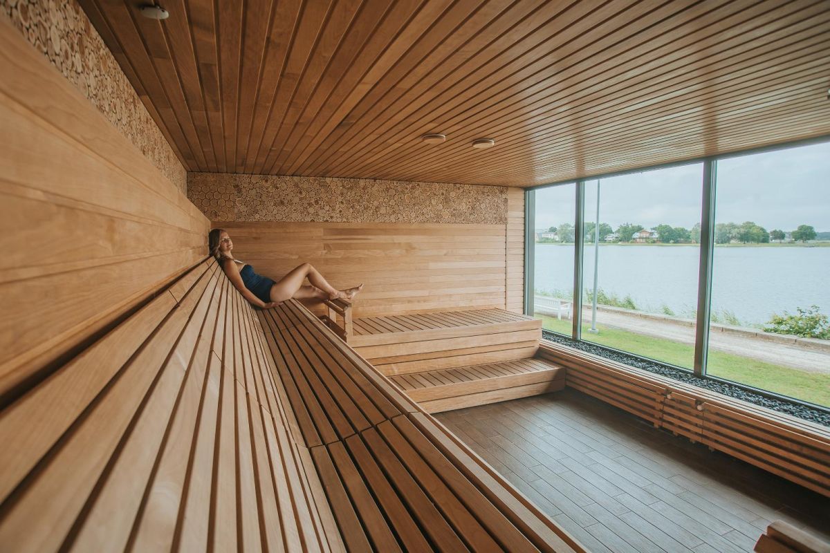 Водный и банный центр в Spa Hotell Laine