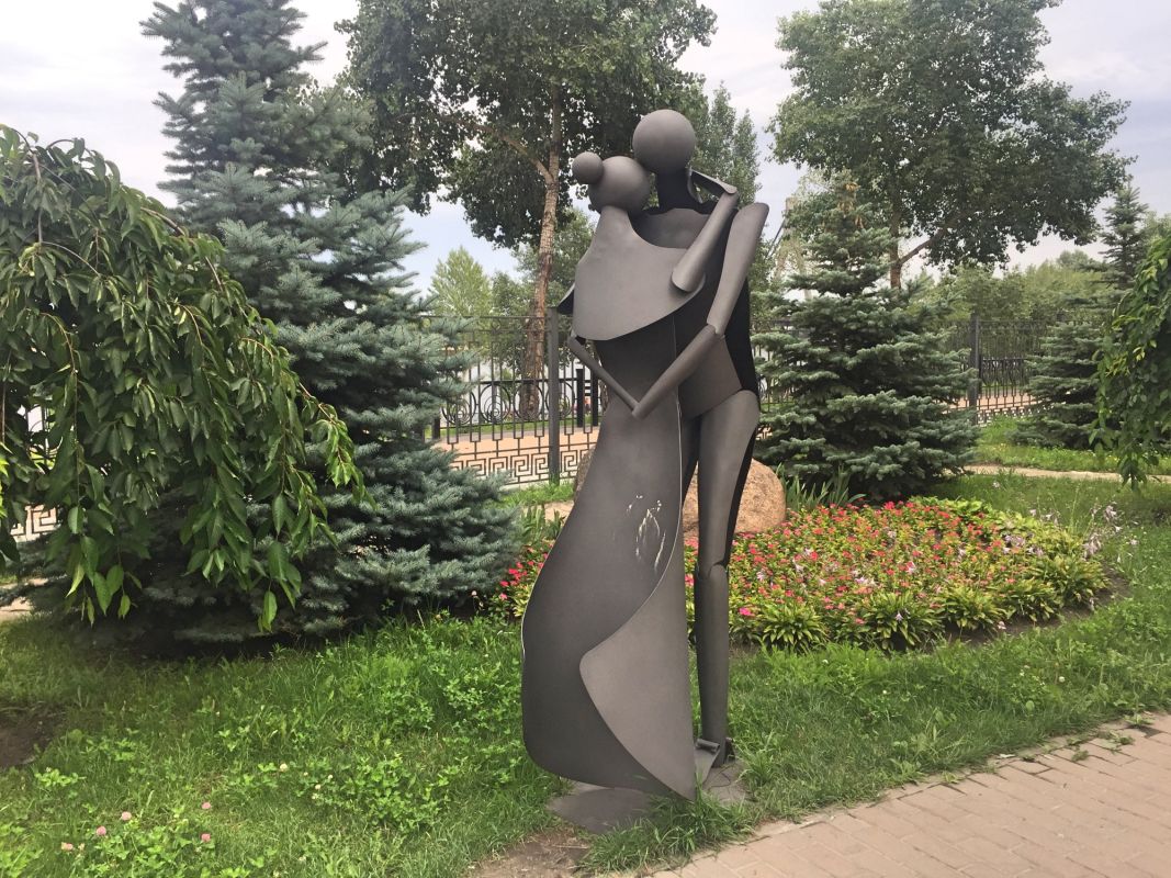 Сад камней на Оболони