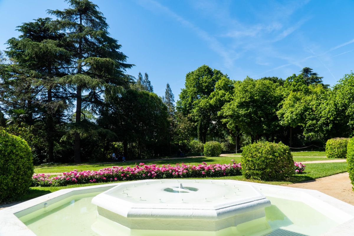 Сады дворца Педральбес