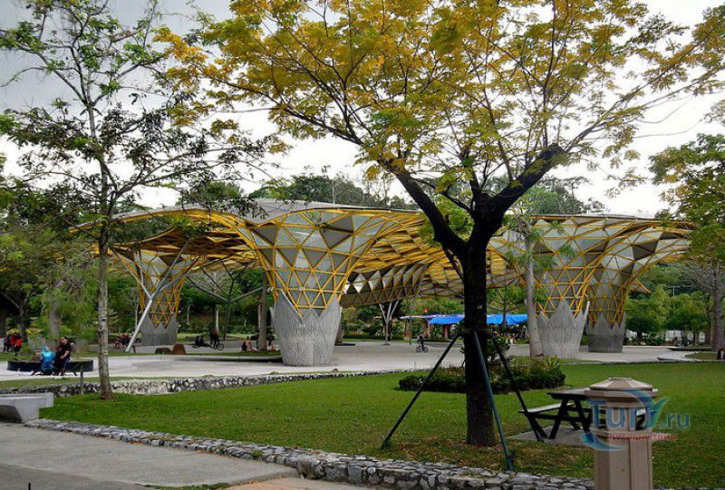 Ботанический сад Taman Botani Perdana  (Perdana Botanical Garden) Kuala Lumpur