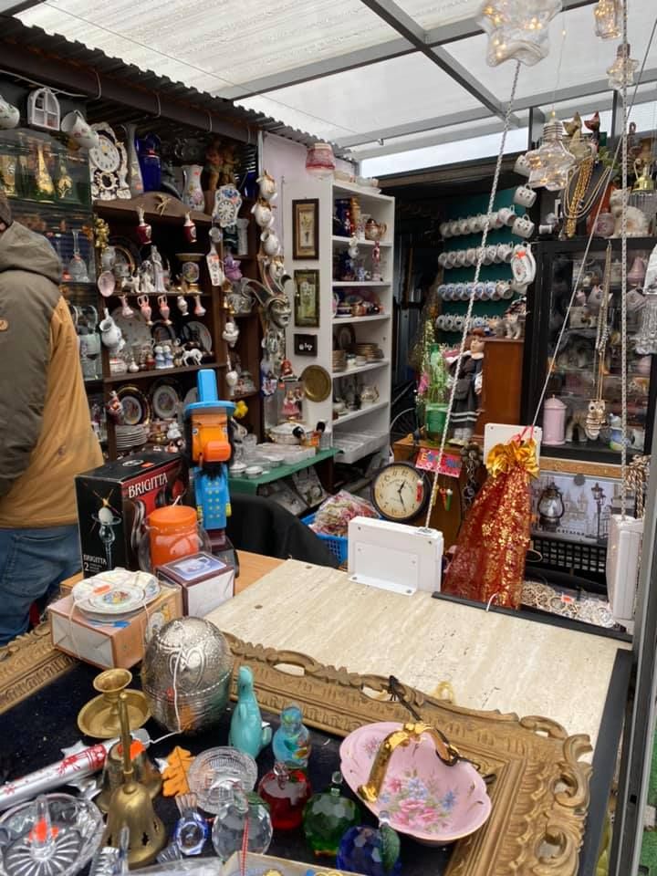 Блошиный рынок в Праге