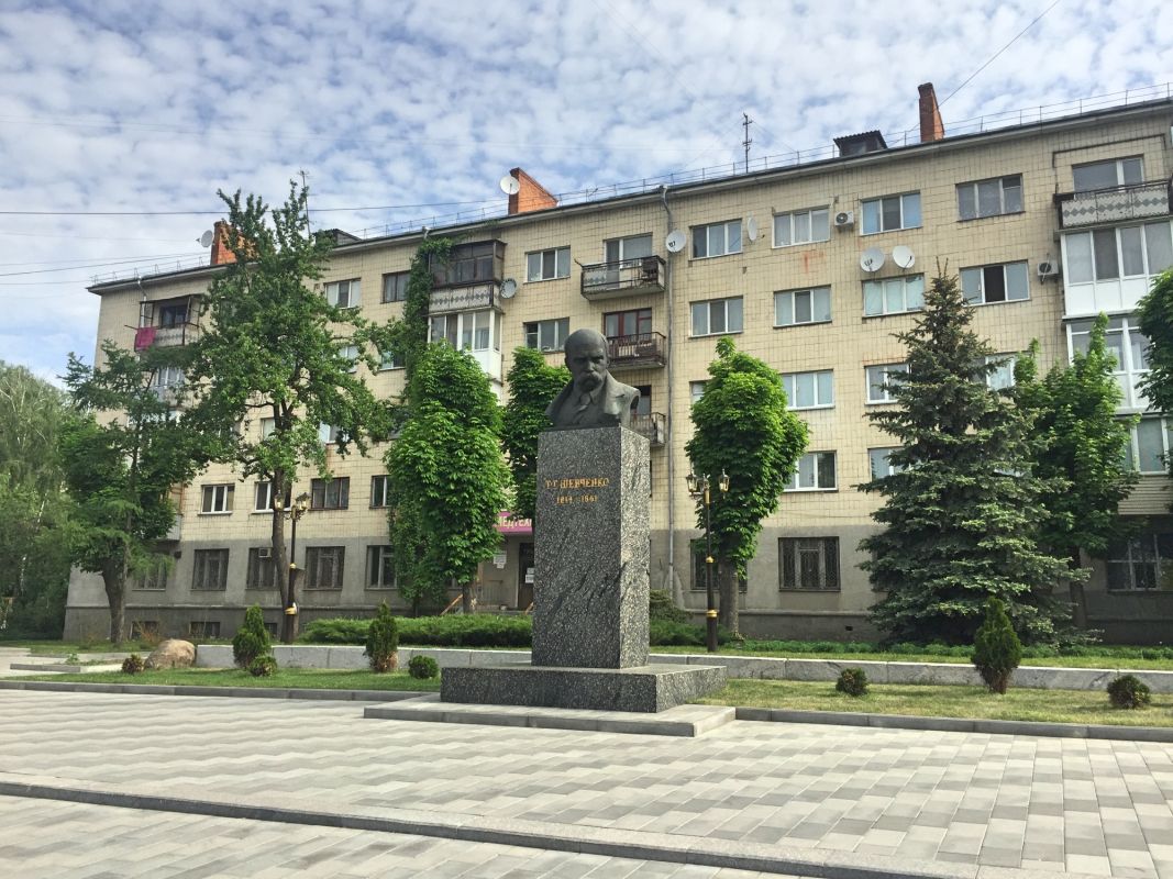 Памятник Т.Г.Шевченко