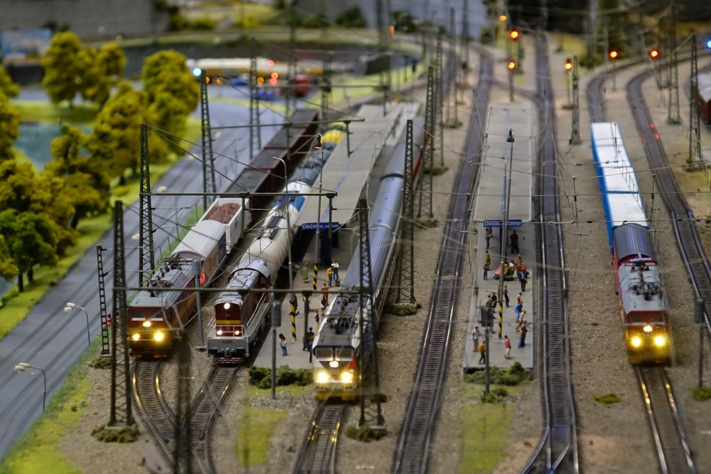 Королевство железных дорог / Интерактивная модель Праги