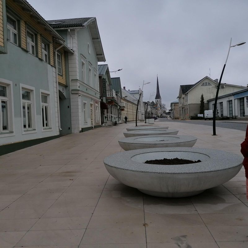 Улица Пикк в Раквере