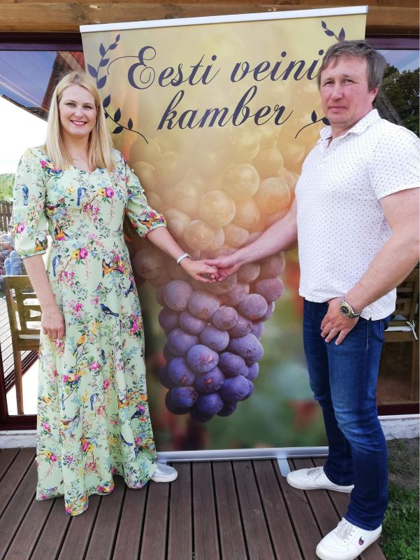 Эстонская винная комната на хуторе Hindreku