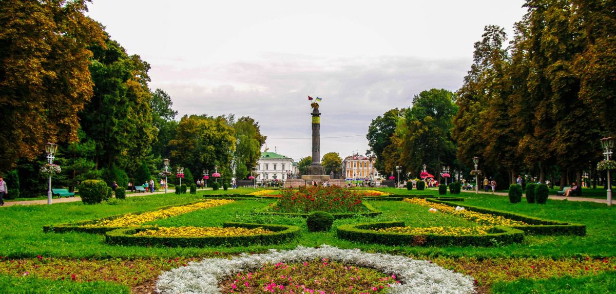 Памятник Славы в Полтаве