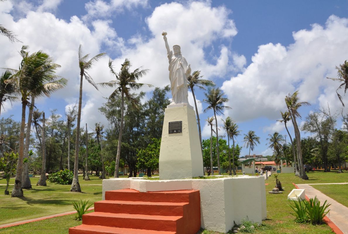 Статуя Свободы на Гуаме