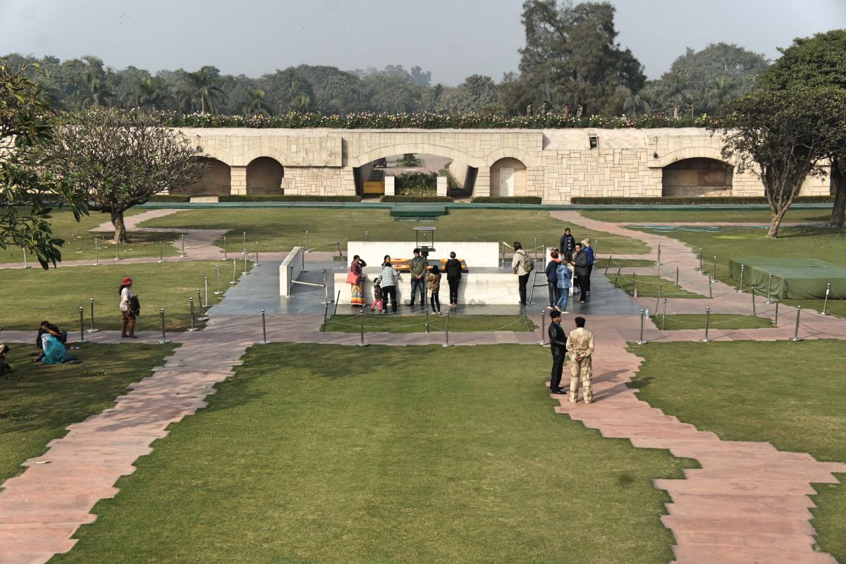 Мемориал Махатмы Ганди (Радж-Гхат)