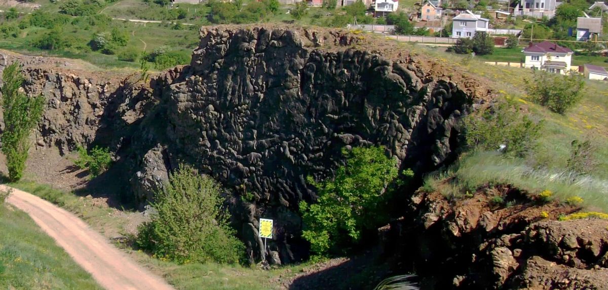 Руины Петропавловского палеовулкана