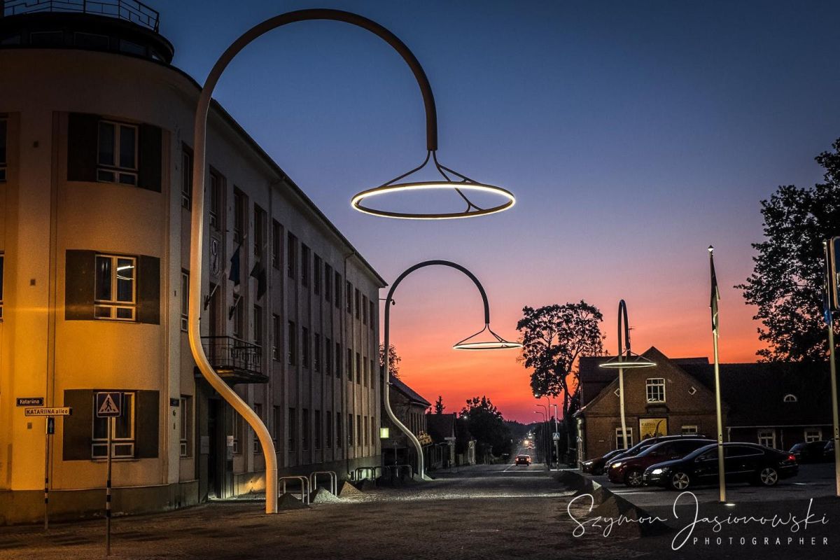 Центральная площадь города Выру