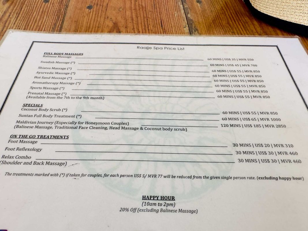 Maafushi Spa & Salon by Raajje Spa