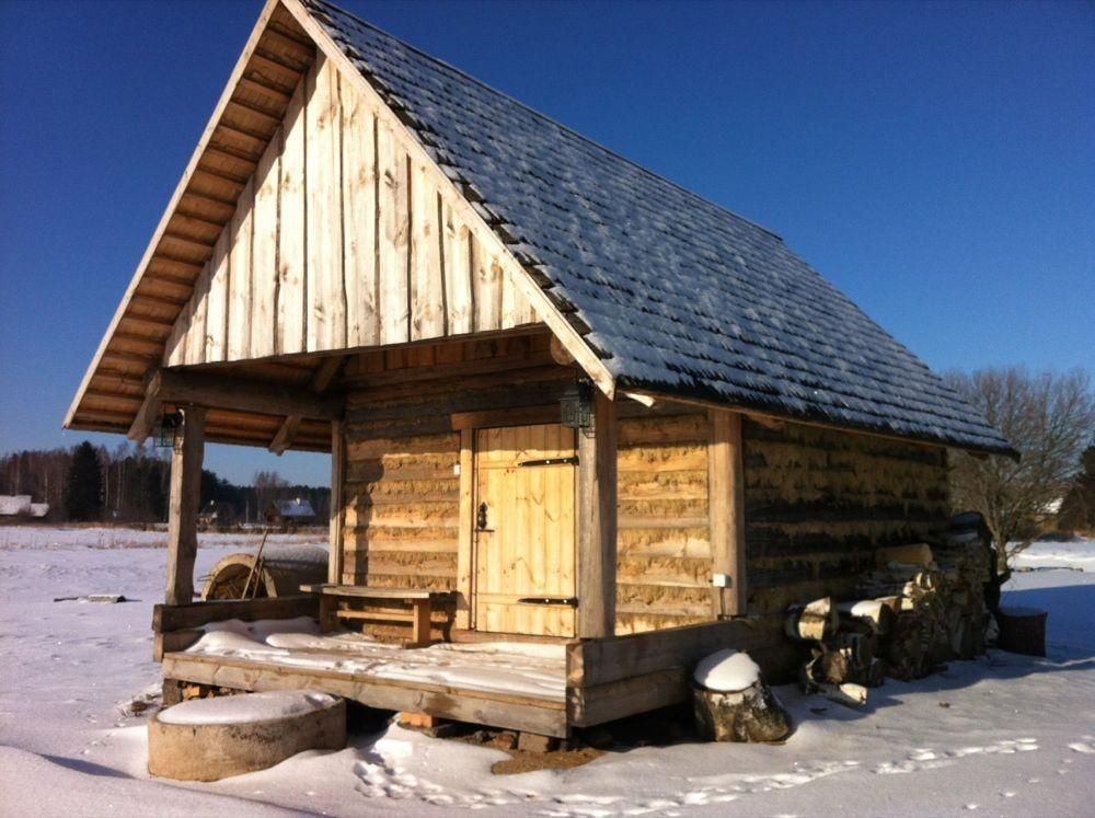 Баня по-черному в доме отдыха Rõsna Puhkemaja