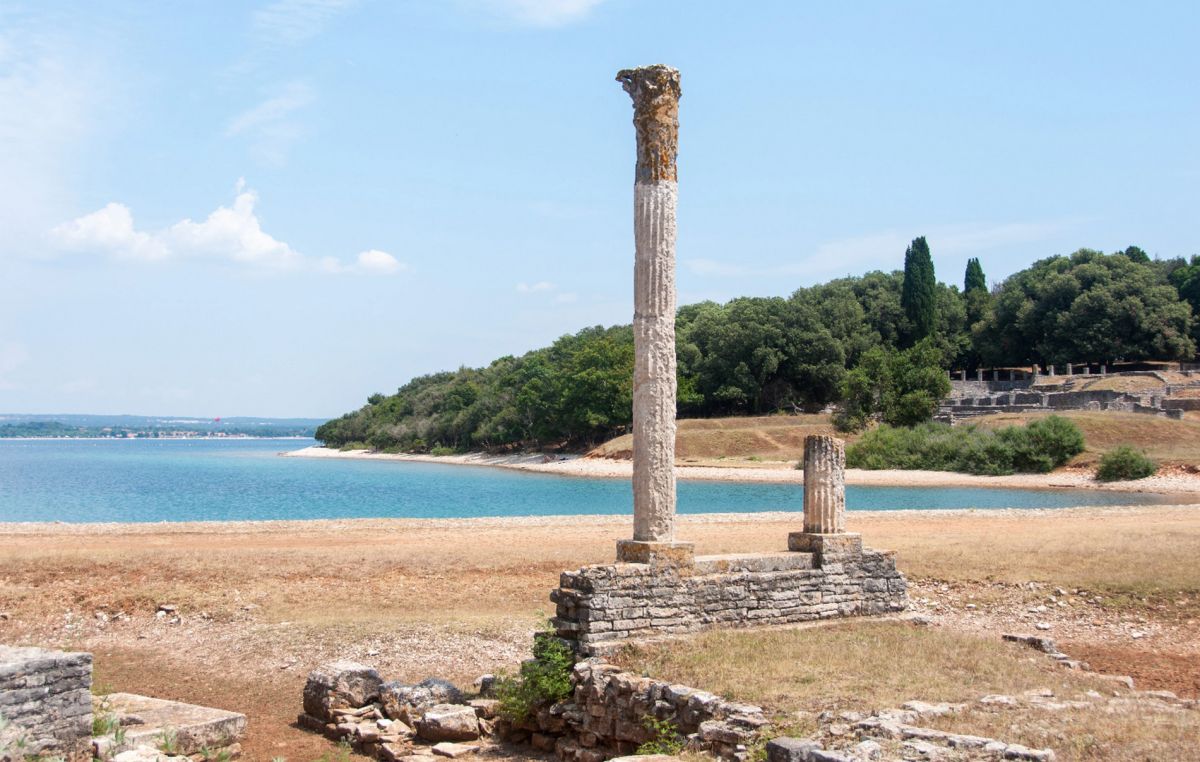 Руины римской виллы