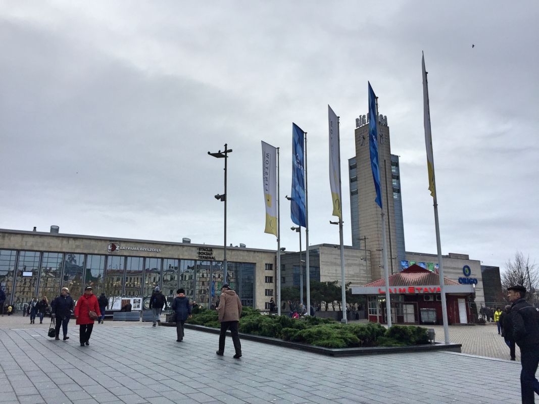 Железнодорожный вокзал Рига-Пасажиеру