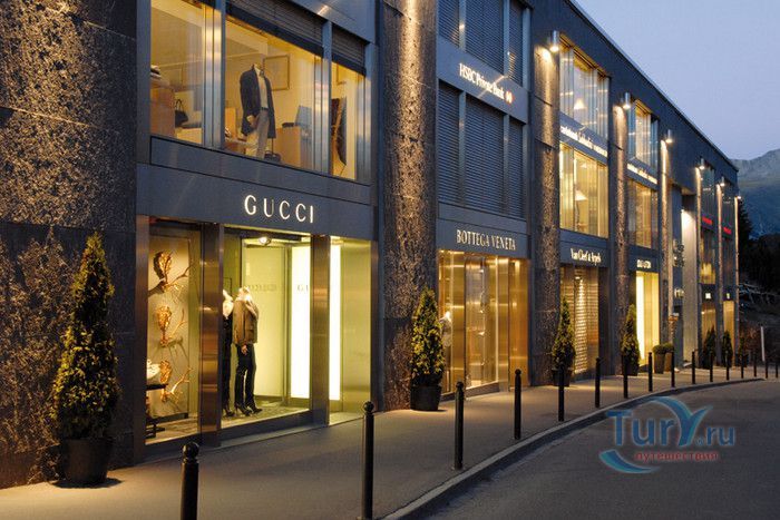 Улица Банхофштрассе в Цюрихе