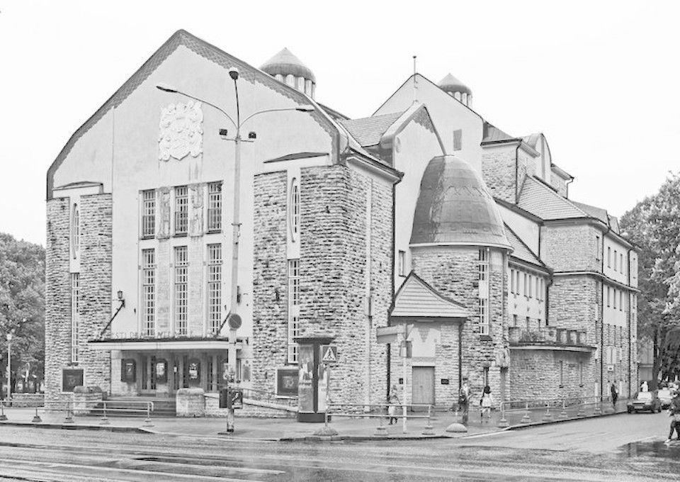 Здание Эстонского драматического театра