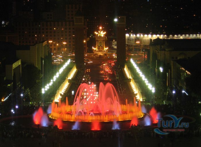 Волшебный Фонтан в Барселоне