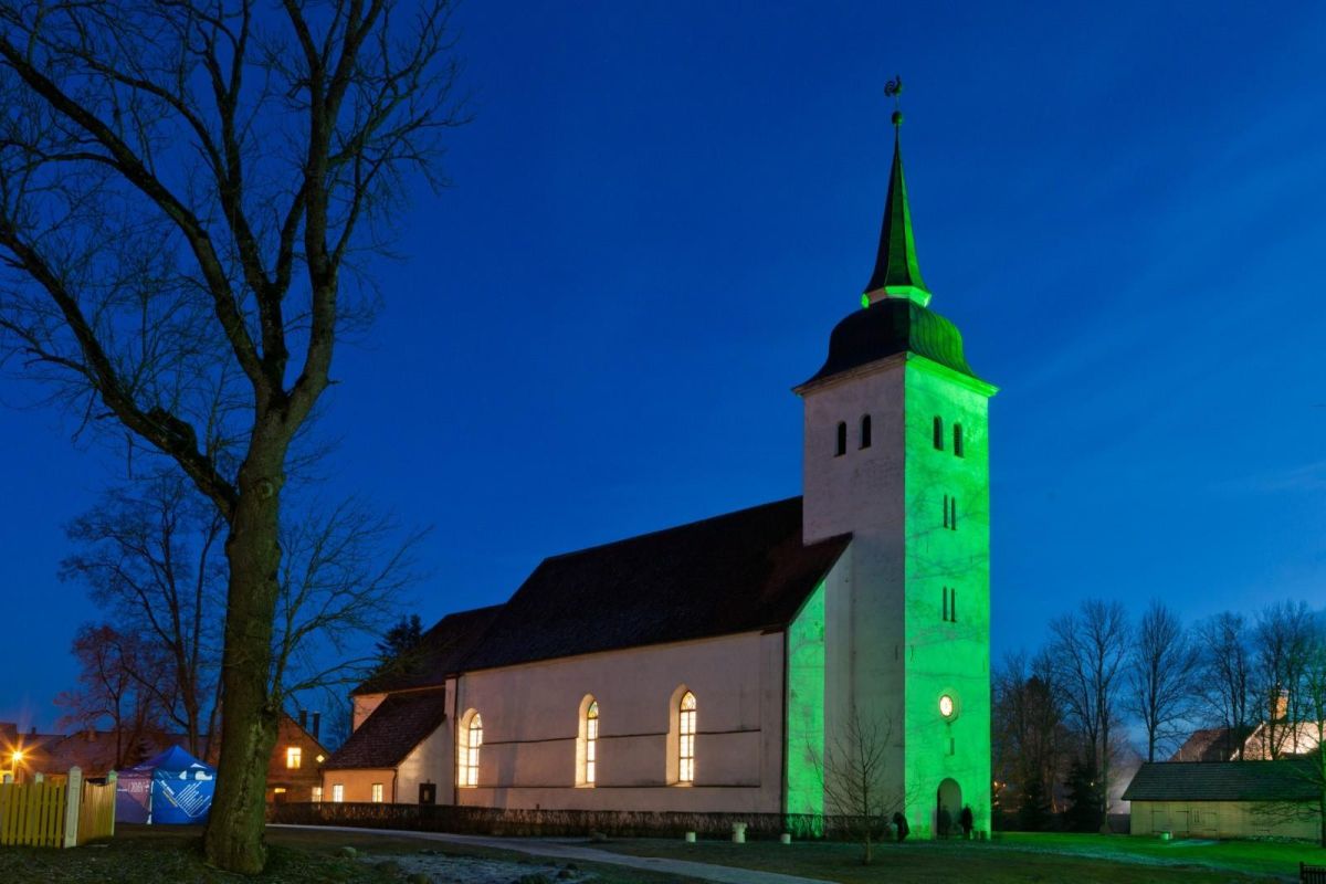 Колокольный звон в храме Иоанна Предтечи в Вильянди