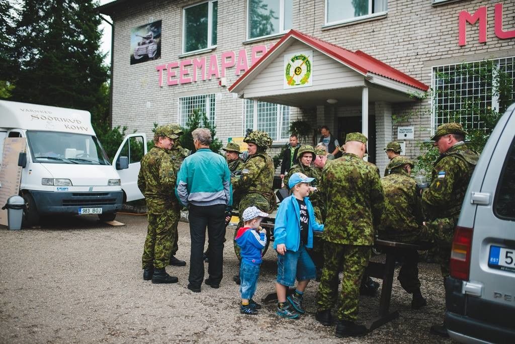 Тематический военный парк в Валга