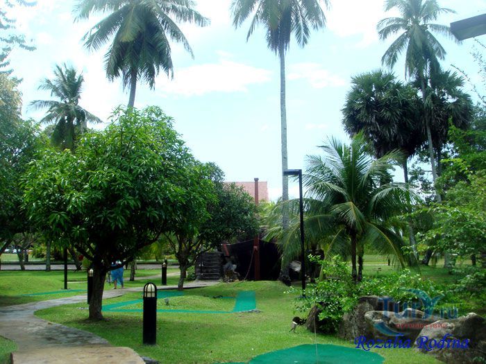 Гольф в курорте Пелэнджи Бич