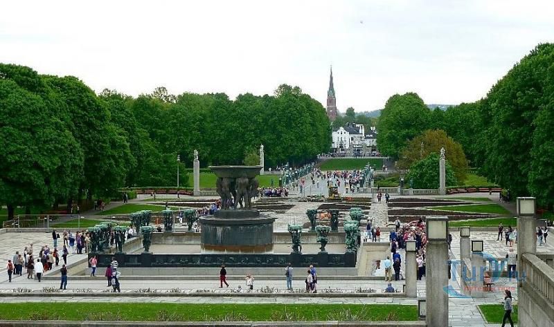 Парк скульптур Вигеланд