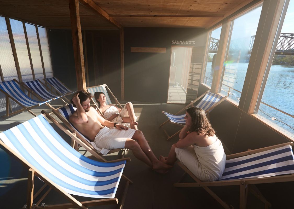 Сауна на корабле