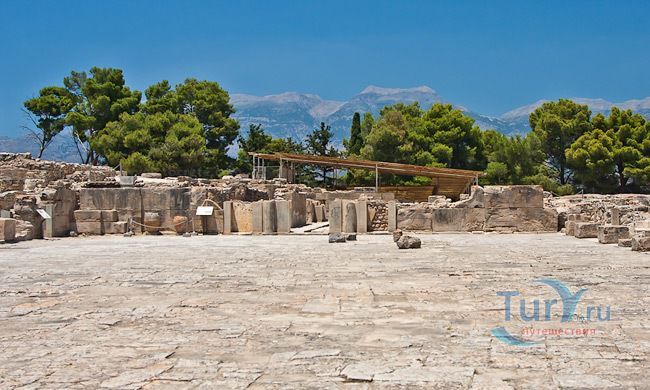 Минойский дворец в Фестосе