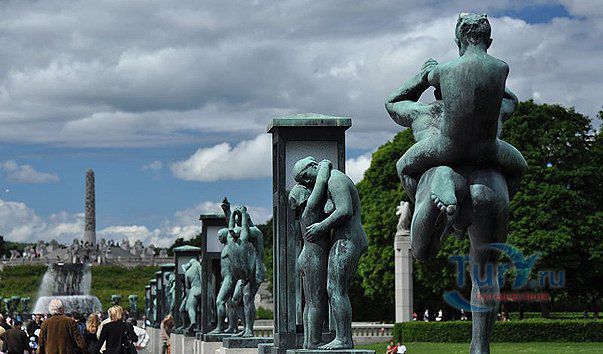 Парк скульптур Вигеланд