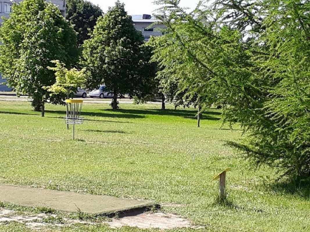 Парк для диск-гольфа в Йыгева