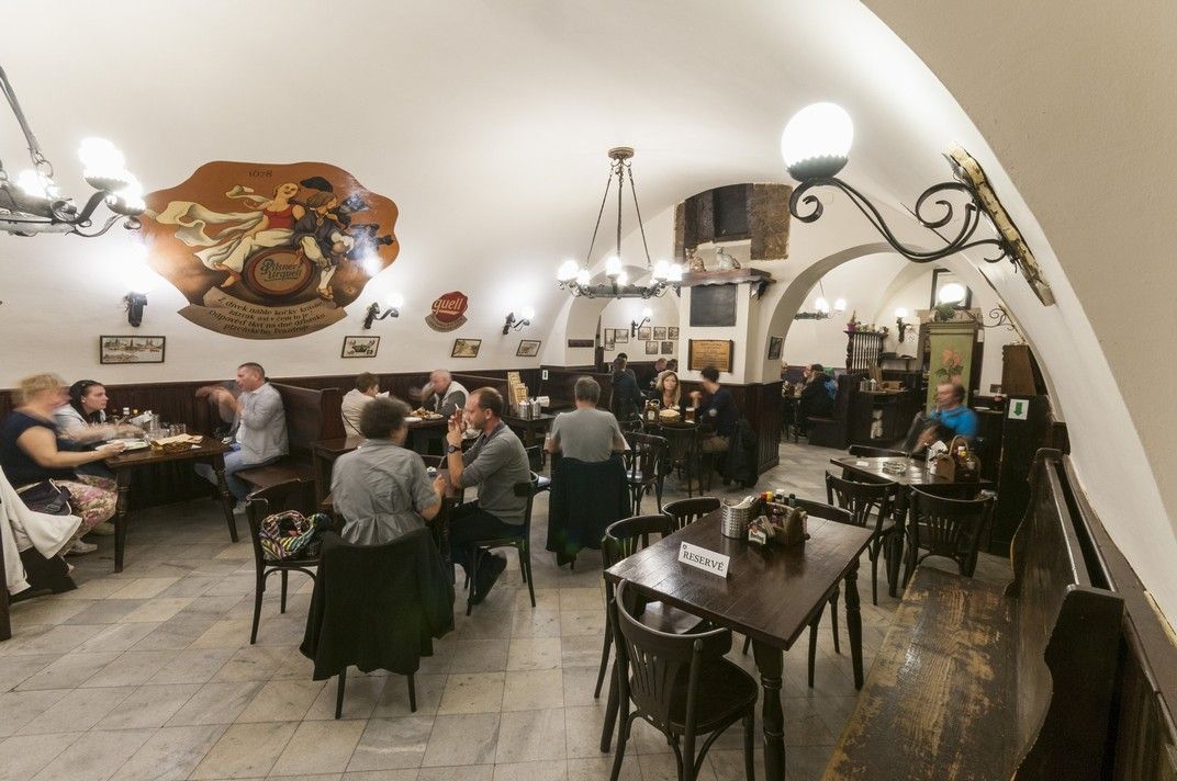 Ресторан и пивовар U Dvou koček