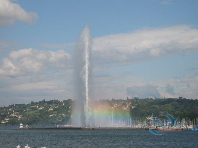 Фонтан в Женеве