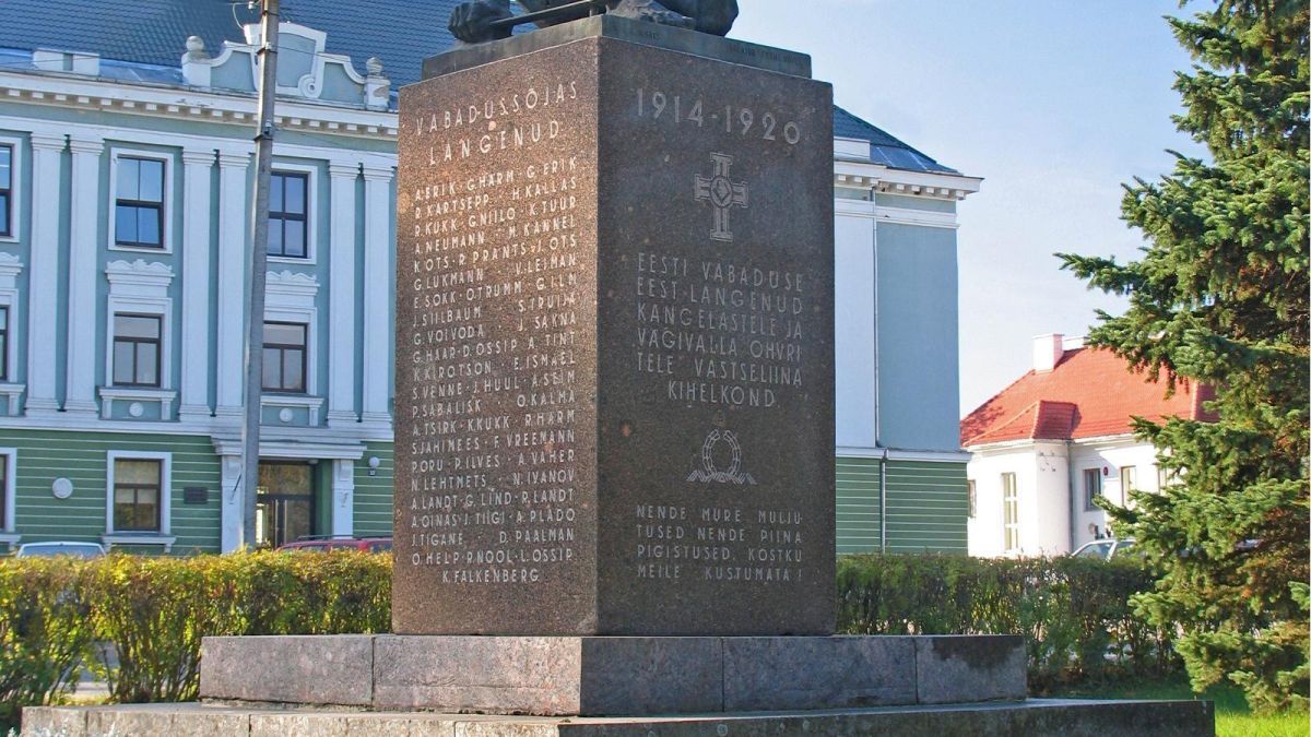 Памятник, посвященный Освободительной войне, в Вастселийна