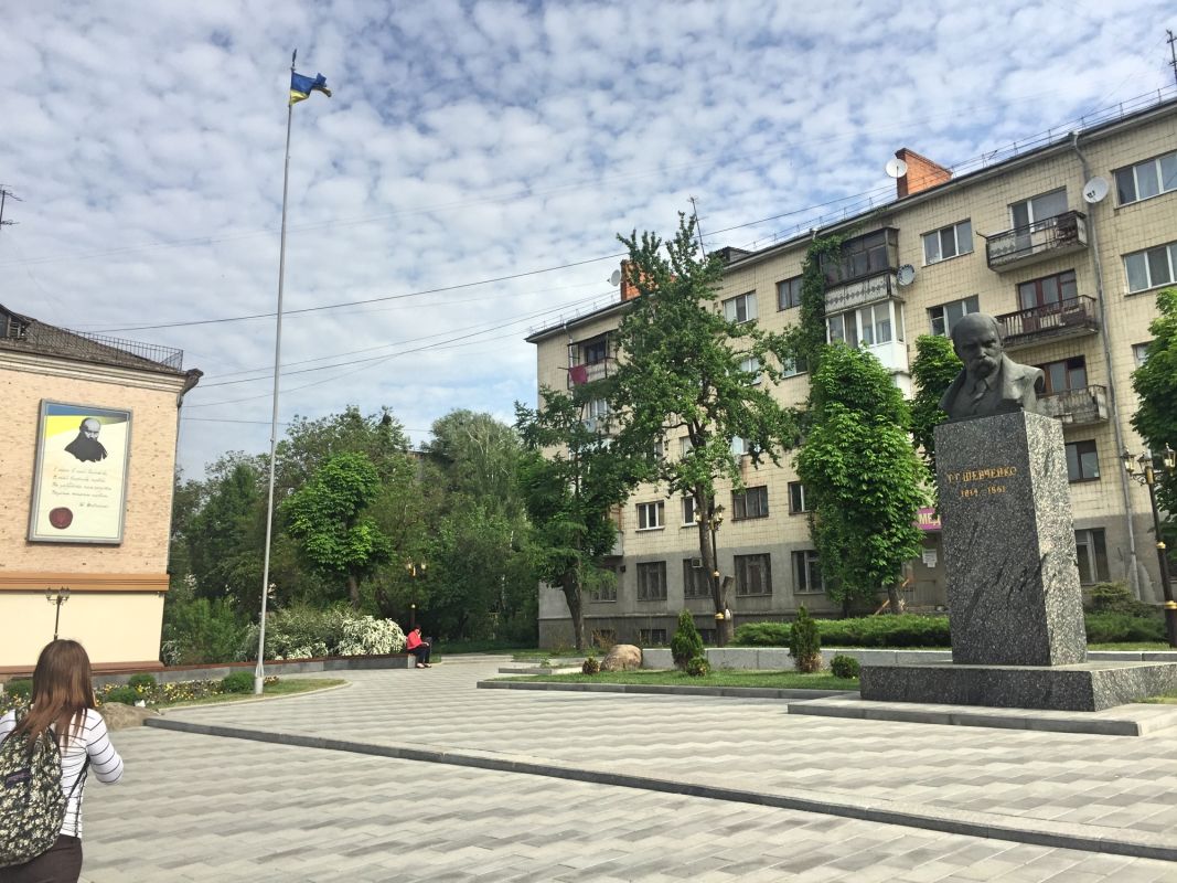 Памятник Т.Г.Шевченко