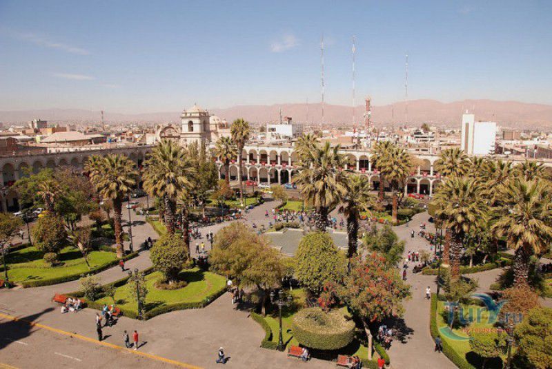 Центральная Площадь Арекипы - Плаза Де Армас