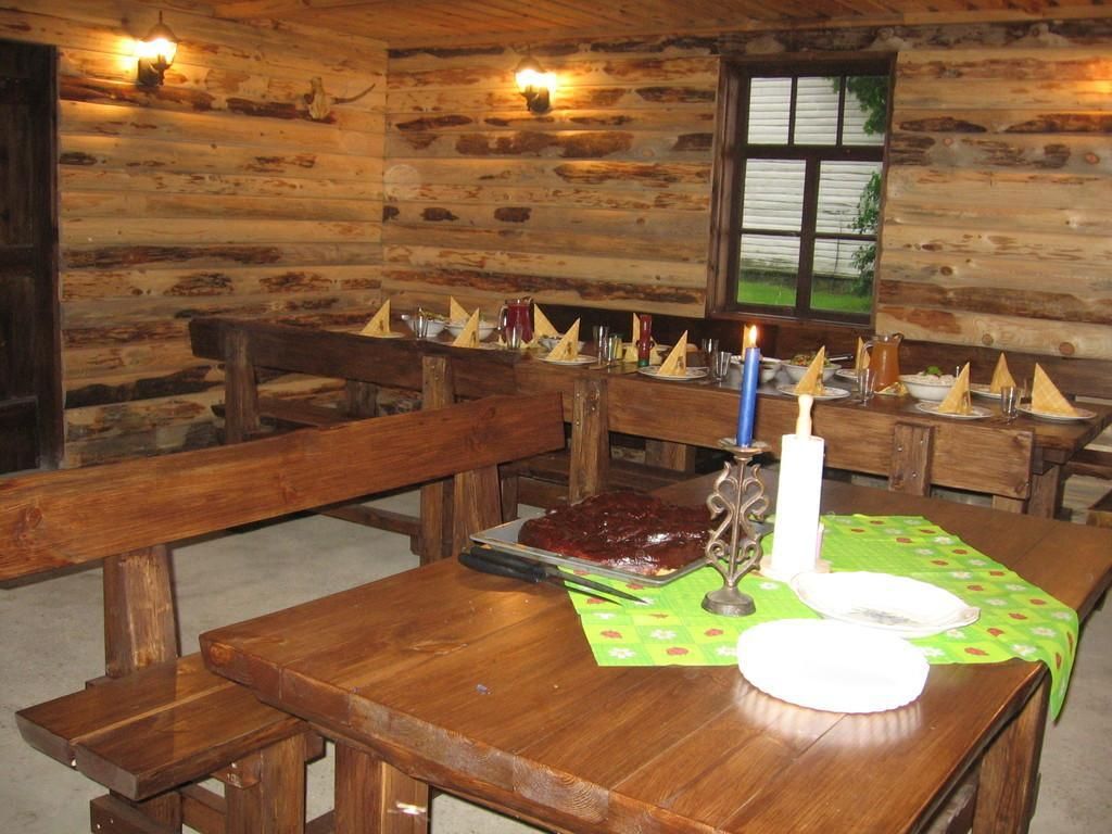 Здание курной бани хутора Мянни