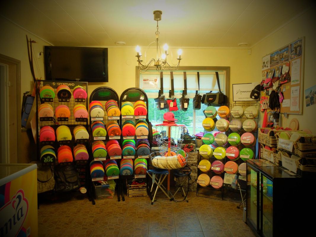 Дорожки для диск-гольфа в Кырвемаа