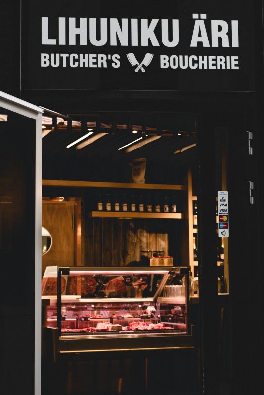 Мясная лавка и ресторан