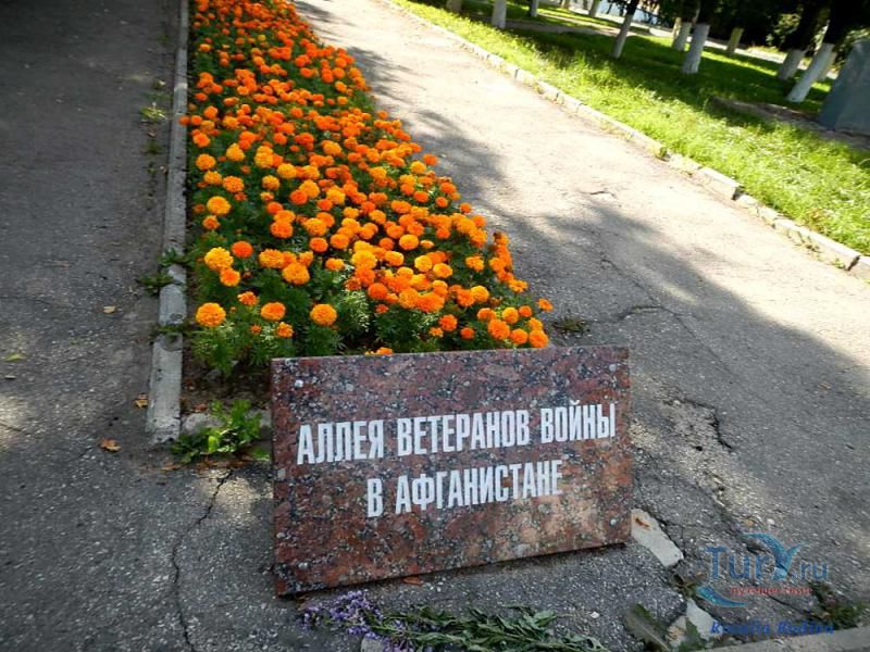 Аллея ветеранов афганской войны