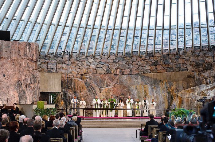 Церковь Темппелиаукио (Церковь в Скале)