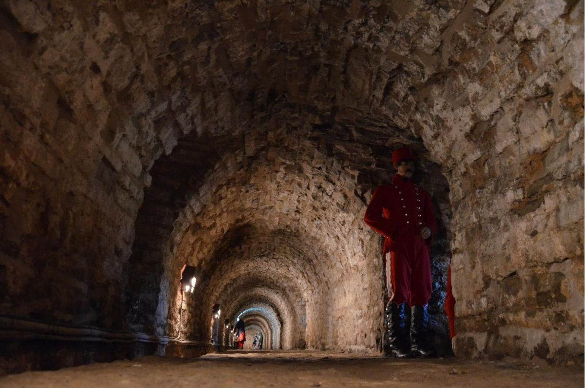 Казематы нарвского бастиона Виктория