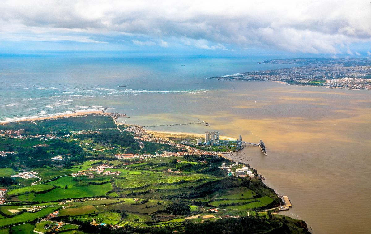 Природный заповедник в устье реки Тежу