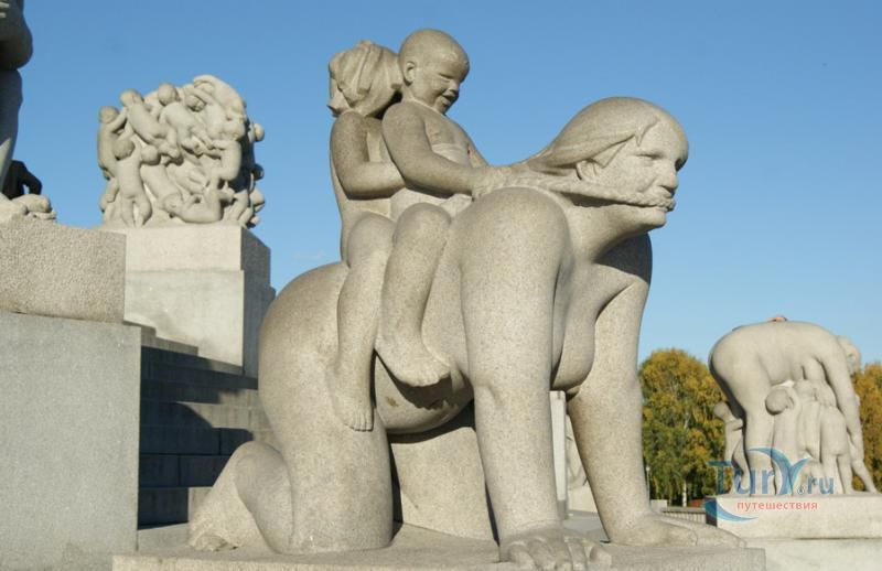 Парк скульптур Вигеланд