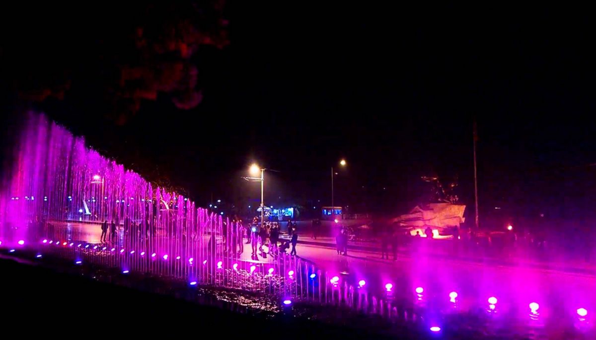 Музыкальный фонтан в Анталии