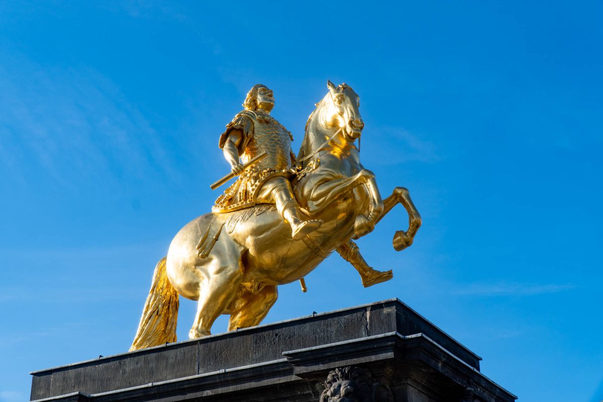 Статуя Августа Сильного - Золотой всадник